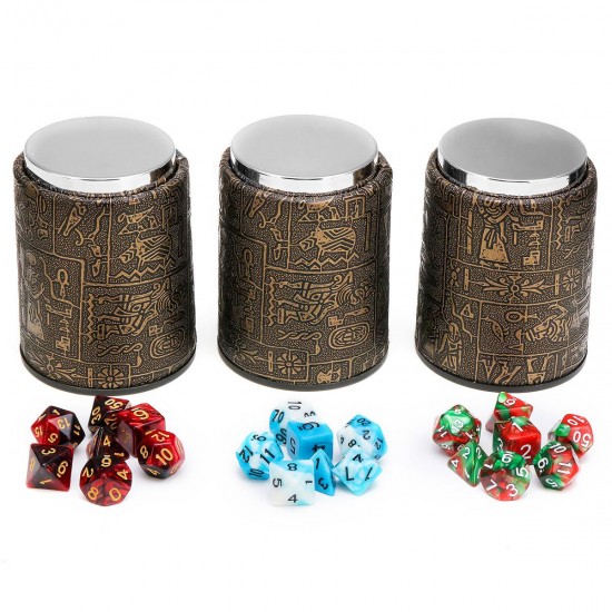 7 Pcs Polyhedral Dices With Dice Cup Role Playing Game Dices Set RPG MTG Desk Game Multisided Dices 7 Pcs Polyhedral Dices With Dice Cup Role Playing Game Dices Set RPG MTG Desk Game Multisided Dices