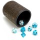 7 Pcs Polyhedral Dices With Dice Cup Role Playing Game Dices Set RPG MTG Desk Game Multisided Dices