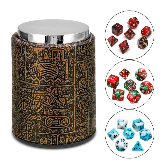 7 Pcs Polyhedral Dices With Dice Cup Role Playing Game Dices Set RPG MTG Desk Game Multisided Dices 7 Pcs Polyhedral Dices With Dice Cup Role Playing Game Dices Set RPG MTG Desk Game Multisided Dices