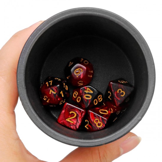 7 Pcs Polyhedral Dices With Dice Cup Role Playing Game Dices Set RPG MTG Desk Game Multisided Dices 7 Pcs Polyhedral Dices With Dice Cup Role Playing Game Dices Set RPG MTG Desk Game Multisided Dices