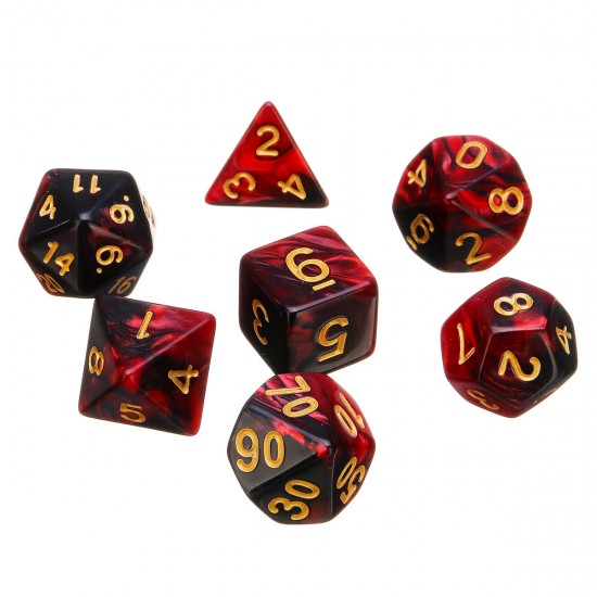 7 Pcs Polyhedral Dices With Dice Cup Role Playing Game Dices Set RPG MTG Desk Game Multisided Dices 7 Pcs Polyhedral Dices With Dice Cup Role Playing Game Dices Set RPG MTG Desk Game Multisided Dices