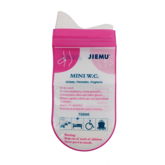 700ML Outdoor Disposable Urinal Toilet Bag Male Female Portable Emergency Pee 700ML Outdoor Disposable Urinal Toilet Bag Male Female Portable Emergency Pee