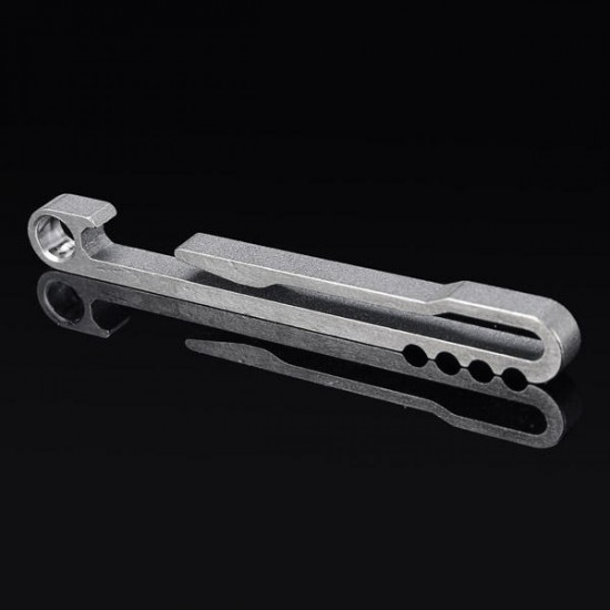 70mm Multifunction EDC Titanium Keychain Quickdraw Buckle Tool 70mm Multifunction EDC Titanium Keychain Quickdraw Buckle Tool