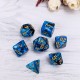 7PCS Polyhedral Dices Set For Dungeons & Dragons Dice Desktop TRPG Game Dices