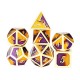 7PCS/SET Creative Metal Multi-faced Dice Set Heavy Duty Polyhedral Dices Role Playing Game Party Game Dice W/ Case 7PCS/SET Creative Metal Multi-faced Dice Set Heavy Duty Polyhedral Dices Role Playing Game Party Game Dice W/ Case