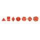 7Pc Solid Metal Heavy Dice Set Polyhedral Dice Role Playing Games Dices Gadget RPG Dices Set 7Pc Solid Metal Heavy Dice Set Polyhedral Dice Role Playing Games Dices Gadget RPG Dices Set