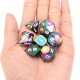7Pcs Colorful Zinc Alloy Polyhedral Dice Set Board Game Multisided Dices Gadget 7Pcs Colorful Zinc Alloy Polyhedral Dice Set Board Game Multisided Dices Gadget