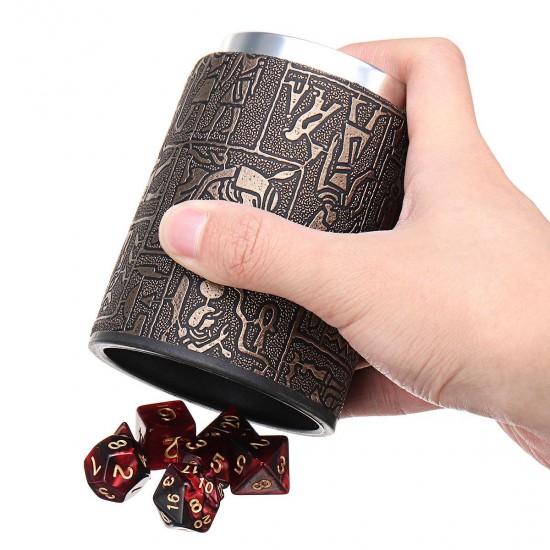 7Pcs Dices Polyhedral Dice Set Mulitisided Dice Role Playing Dice With Cup 7Pcs Dices Polyhedral Dice Set Mulitisided Dice Role Playing Dice With Cup