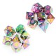 7Pcs Embossed Heavy Metal Polyhedral Dice DND RPG MTG Role Playing Game with Bag 7Pcs Embossed Heavy Metal Polyhedral Dice DND RPG MTG Role Playing Game with Bag