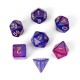 7Pcs Galaxy Polyhedral Dices For Dungeons Dragons Games D20 D12 D10 D8 D6 D4 +Bag 7Pcs Galaxy Polyhedral Dices For Dungeons Dragons Games D20 D12 D10 D8 D6 D4 +Bag
