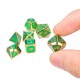 7Pcs Heavy Duty Metal Polyhedral Dices Set Multisided Dice Antique RPG Role Playing Game Dices 7Pcs Heavy Duty Metal Polyhedral Dices Set Multisided Dice Antique RPG Role Playing Game Dices