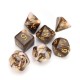 7Pcs Polyhedral Dices Double-Color For Role Playing Game Dice Set With Storage Bag 7Pcs Polyhedral Dices Double-Color For Role Playing Game Dice Set With Storage Bag