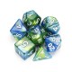 7Pcs Polyhedral Dices Double-Color For Role Playing Game Dice Set With Storage Bag 7Pcs Polyhedral Dices Double-Color For Role Playing Game Dice Set With Storage Bag