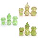 7Pcs/Set Zinc Alloy Polyhedral Dices Role Playing Games Accessories DND Dices 7Pcs/Set Zinc Alloy Polyhedral Dices Role Playing Games Accessories DND Dices