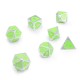 7Pcs/Set Zinc Alloy Polyhedral Dices Role Playing Games Accessories DND Dices