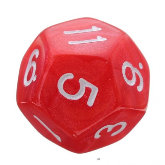 7pcs Multi-sided Polyhedral Digital Acrylic Dice Set 7pcs Multi-sided Polyhedral Digital Acrylic Dice Set