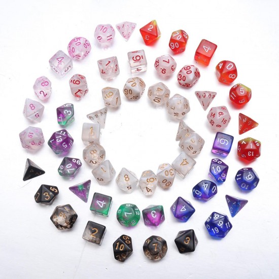 7pcs Set Embossed Polyhedral Dices DND RPG MTG Role Playing Board Game Dices Set 7pcs Set Embossed Polyhedral Dices DND RPG MTG Role Playing Board Game Dices Set