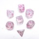 7pcs Set Embossed Polyhedral Dices DND RPG MTG Role Playing Board Game Dices Set