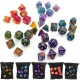 7pcs/Set Polyhedral Dices for DND RPG MTG Game Dungeons & Dragons D4-D20 Colors Dice