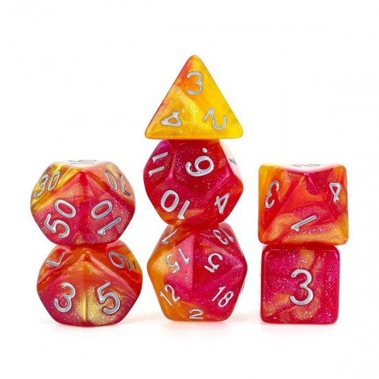 7pcs/Set Polyhedral Dices for DND RPG MTG Game Dungeons & Dragons D4-D20 Colors Dice 7pcs/Set Polyhedral Dices for DND RPG MTG Game Dungeons & Dragons D4-D20 Colors Dice