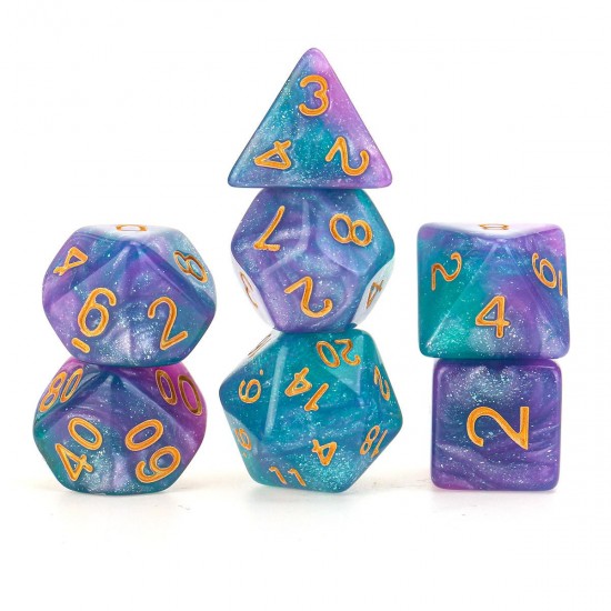 7pcs/Set Polyhedral Dices for DND RPG MTG Game Dungeons & Dragons D4-D20 Colors Dice 7pcs/Set Polyhedral Dices for DND RPG MTG Game Dungeons & Dragons D4-D20 Colors Dice
