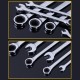 8-32mm Steel Silver Metric Spanner Open End Wrench Ratchet Ring Tool 8-32mm Steel Silver Metric Spanner Open End Wrench Ratchet Ring Tool