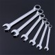 8-32mm Steel Silver Metric Spanner Open End Wrench Ratchet Ring Tool