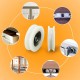 8Pcs 5x24x7mm U Notch Nylon Round Pulley Wheel Roller For 3.8mm Rope Ball Bearing 8Pcs 5x24x7mm U Notch Nylon Round Pulley Wheel Roller For 3.8mm Rope Ball Bearing