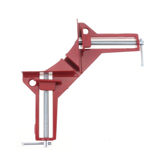 90 Degree Right Angle Clamp WoodWorking Miter Picture Frame Corner Tank Clip Holder