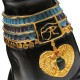 9.6inch Resin Vintage Egyptian Bastet Goddess Figurine Black Cat Pharaoh Statue Epoxy 9.6inch Resin Vintage Egyptian Bastet Goddess Figurine Black Cat Pharaoh Statue Epoxy