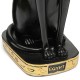 9.6inch Resin Vintage Egyptian Bastet Goddess Figurine Black Cat Pharaoh Statue Epoxy 9.6inch Resin Vintage Egyptian Bastet Goddess Figurine Black Cat Pharaoh Statue Epoxy
