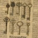 9Pcs Antique Vintage Skeleton Keys Bronze Charm Pendants For DIY Jewelry Making 9Pcs Antique Vintage Skeleton Keys Bronze Charm Pendants For DIY Jewelry Making