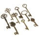 9Pcs Antique Vintage Skeleton Keys Bronze Charm Pendants For DIY Jewelry Making 9Pcs Antique Vintage Skeleton Keys Bronze Charm Pendants For DIY Jewelry Making