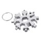 18 in 1 Multifunction EDC Snowflakes Screwdriver Multi-tool Portable Keychain Screwdriver Bottle Opener 18 in 1 Multifunction EDC Snowflakes Screwdriver Multi-tool Portable Keychain Screwdriver Bottle Opener