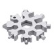 18 in 1 Multifunction EDC Snowflakes Screwdriver Multi-tool Portable Keychain Screwdriver Bottle Opener 18 in 1 Multifunction EDC Snowflakes Screwdriver Multi-tool Portable Keychain Screwdriver Bottle Opener
