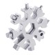 18 in 1 Multifunction EDC Snowflakes Screwdriver Multi-tool Portable Keychain Screwdriver Bottle Opener