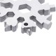 18 in 1 Multifunction EDC Snowflakes Screwdriver Multi-tool Portable Keychain Screwdriver Bottle Opener 18 in 1 Multifunction EDC Snowflakes Screwdriver Multi-tool Portable Keychain Screwdriver Bottle Opener