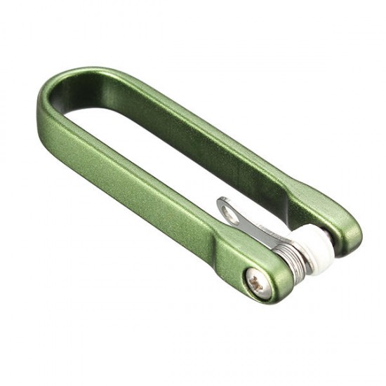 Aluminum U-shaped Portable Key Clip Keychain EDC Tool - 3 Colors