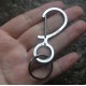 EDC Stainless Steel Keychain Multifunction Engaging Buckle Pocket Tool