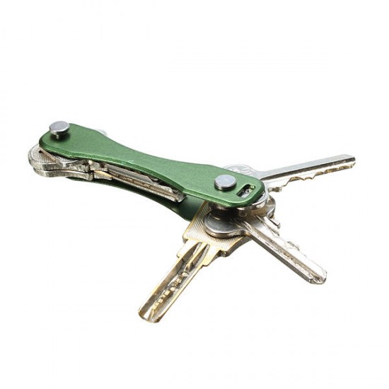 Aluminum Portable Key Clip Holder KeyChain EDC Tool - 5 Colors