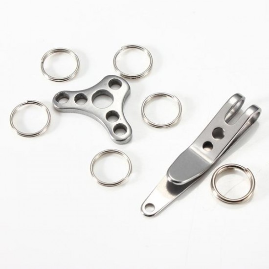 Key Clip DIY Keychain Storage EDC Tool Key Clip DIY Keychain Storage EDC Tool