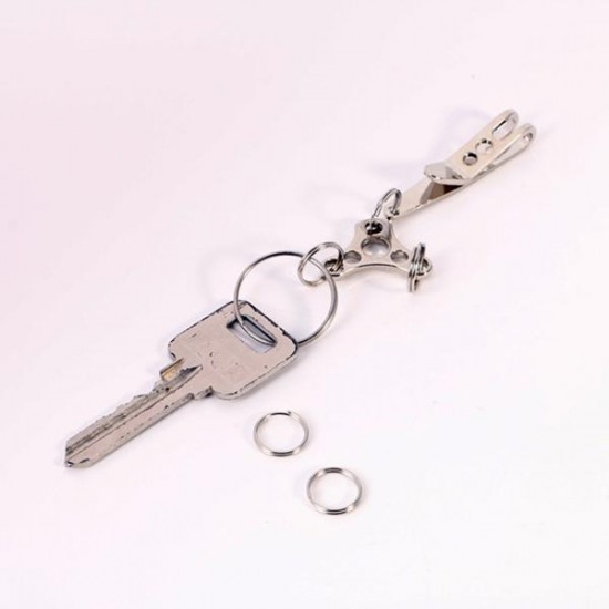 Key Clip DIY Keychain Storage EDC Tool