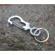 Stainless Steel Keychain Multifunction Carabiner Buckle EDC Tool Stainless Steel Keychain Multifunction Carabiner Buckle EDC Tool