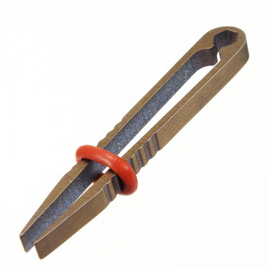 EDC TC4 Titanium Alloy Mini Tweezers Portable Tool 45mm/83mm EDC TC4 Titanium Alloy Mini Tweezers Portable Tool 45mm/83mm