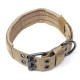 Adjustable Training Dog Collar Nylon Tactical Dog Collar Military With Metal D Ring Buckle Adjustable Training Dog Collar Nylon Tactical Dog Collar Military With Metal D Ring Buckle