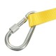 Alloy Steel Carabiner Buckle Climbing Safety Harness Lanyard Belt