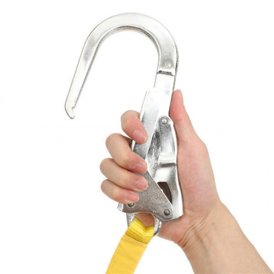Alloy Steel Carabiner Buckle Climbing Safety Harness Lanyard Belt Alloy Steel Carabiner Buckle Climbing Safety Harness Lanyard Belt
