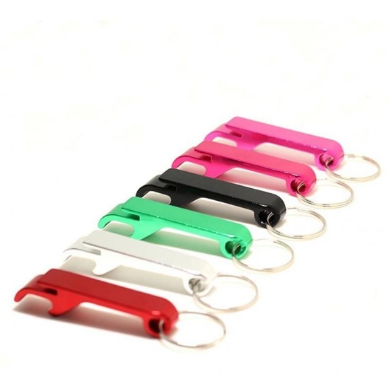 Aluminium Alloy Portable Versatile Mini Key Chain Bottle Opener Beer Tools