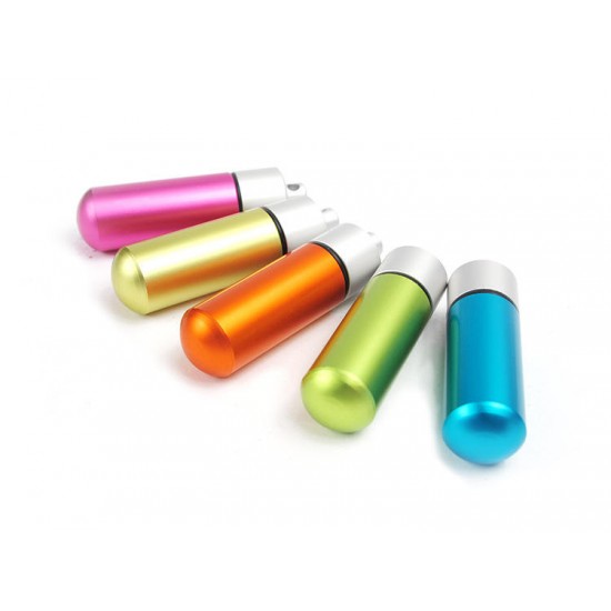 Aluminum Bottle Waterproof Tank Life-saving Equipment Keychain EDC Tool Aluminum Bottle Waterproof Tank Life-saving Equipment Keychain EDC Tool