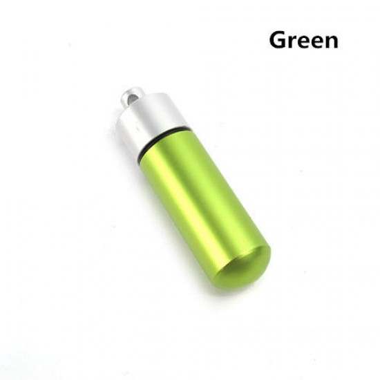 Aluminum Bottle Waterproof Tank Life-saving Equipment Keychain EDC Tool